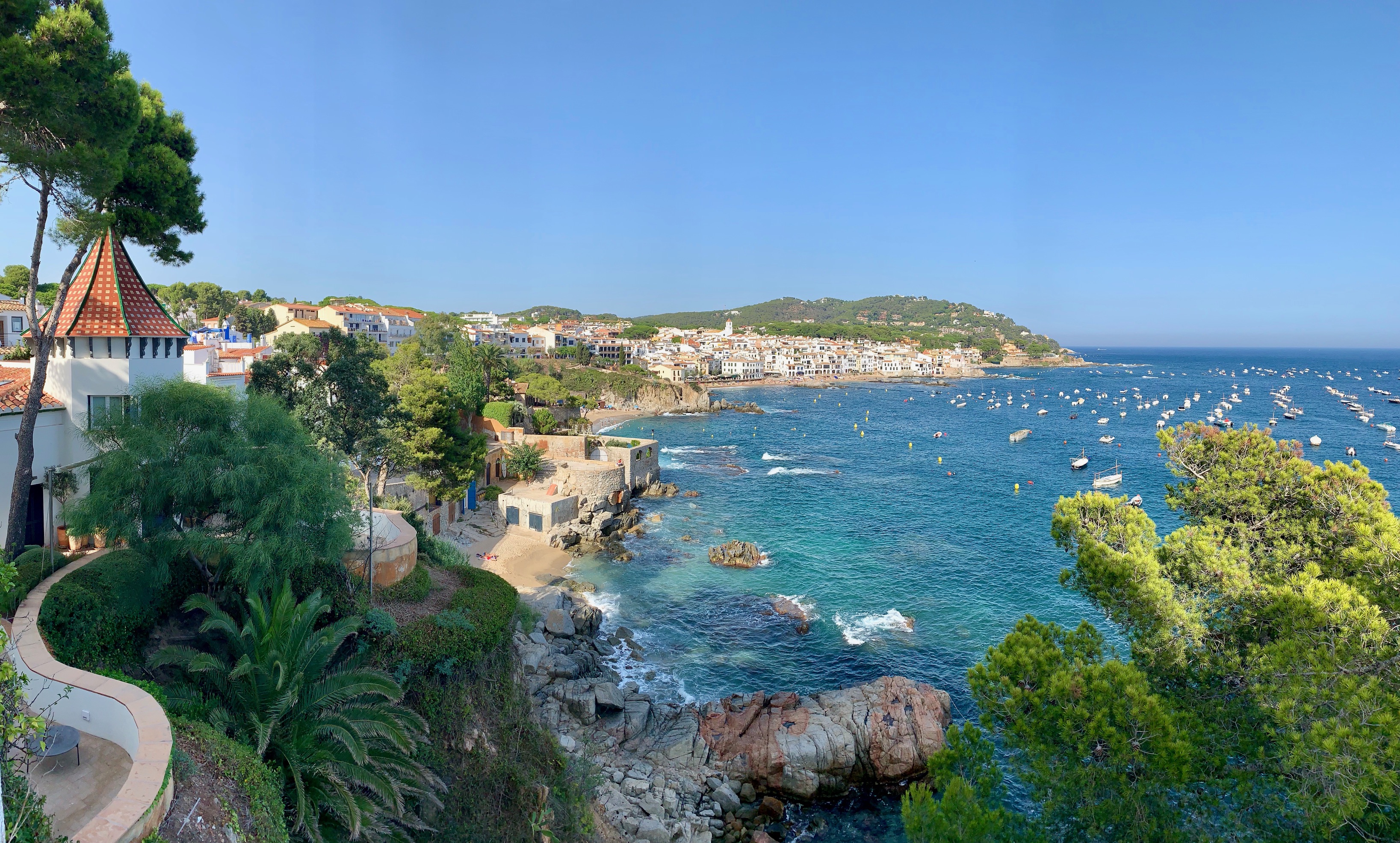 Panorama sur Calella de Palafrugell